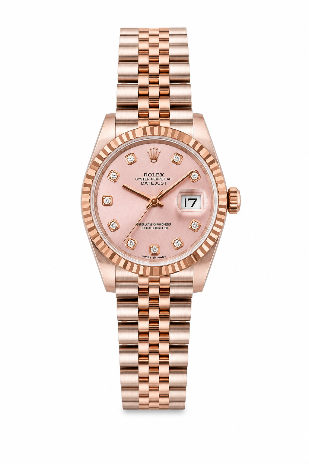 ROLEX DATEJUST 36 ROSE GOLD